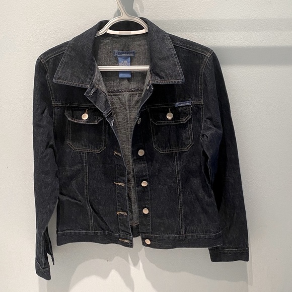 Point Zero Jackets & Blazers - Point zero • Long sleeve dark jean jacket